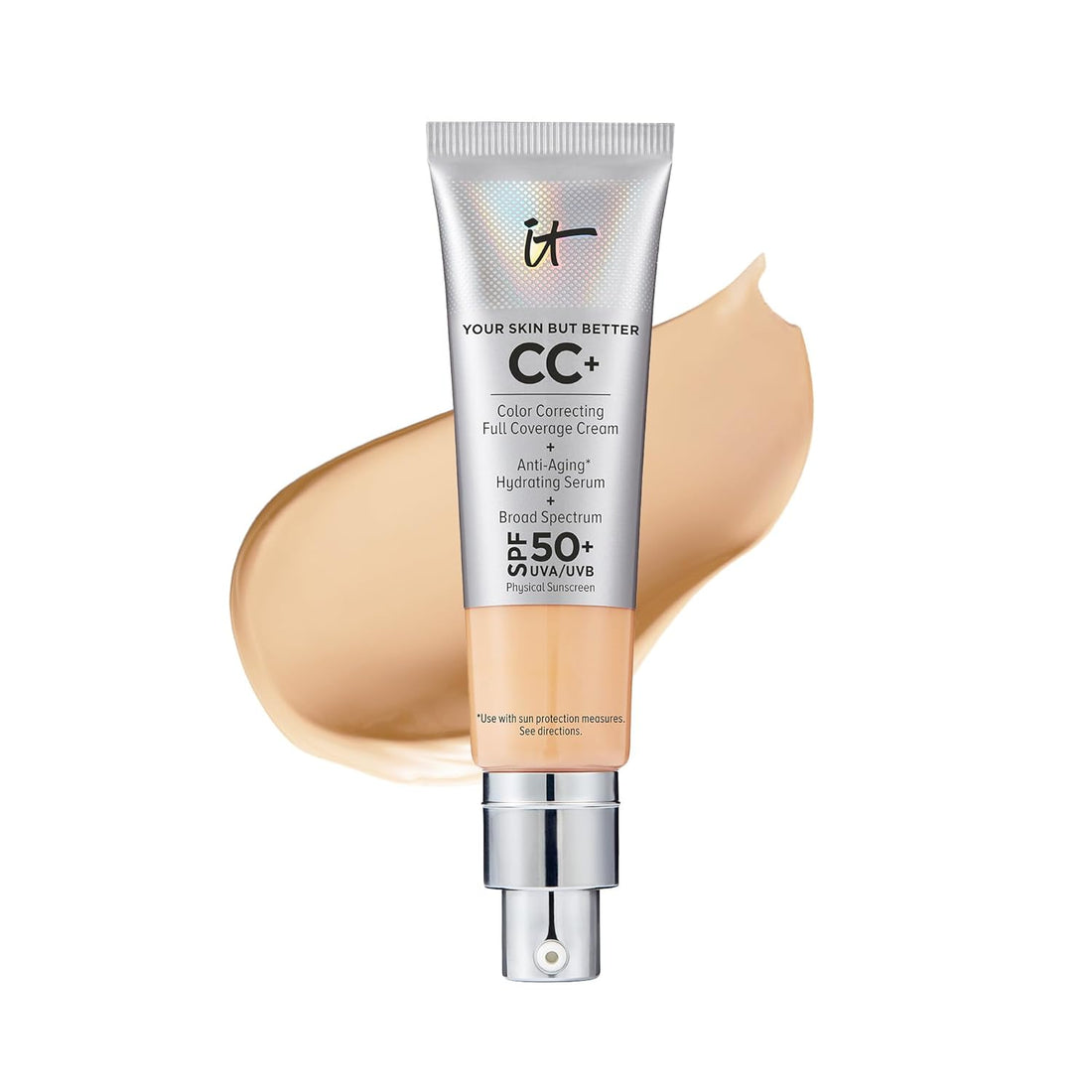 IT Cosmetics CC+ Cream Full-Coverage Foundation with SPF 50+