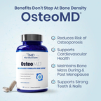 1MD Nutrition OsteoMD Comprehensive Bone Support Supplement – 90 Capsules
