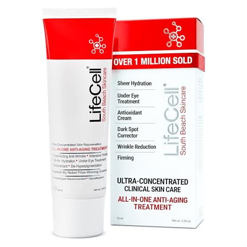 LifeCell All-In-One Anti-Aging Cream with Retinol, Vitamin C & Hyaluronic Acid