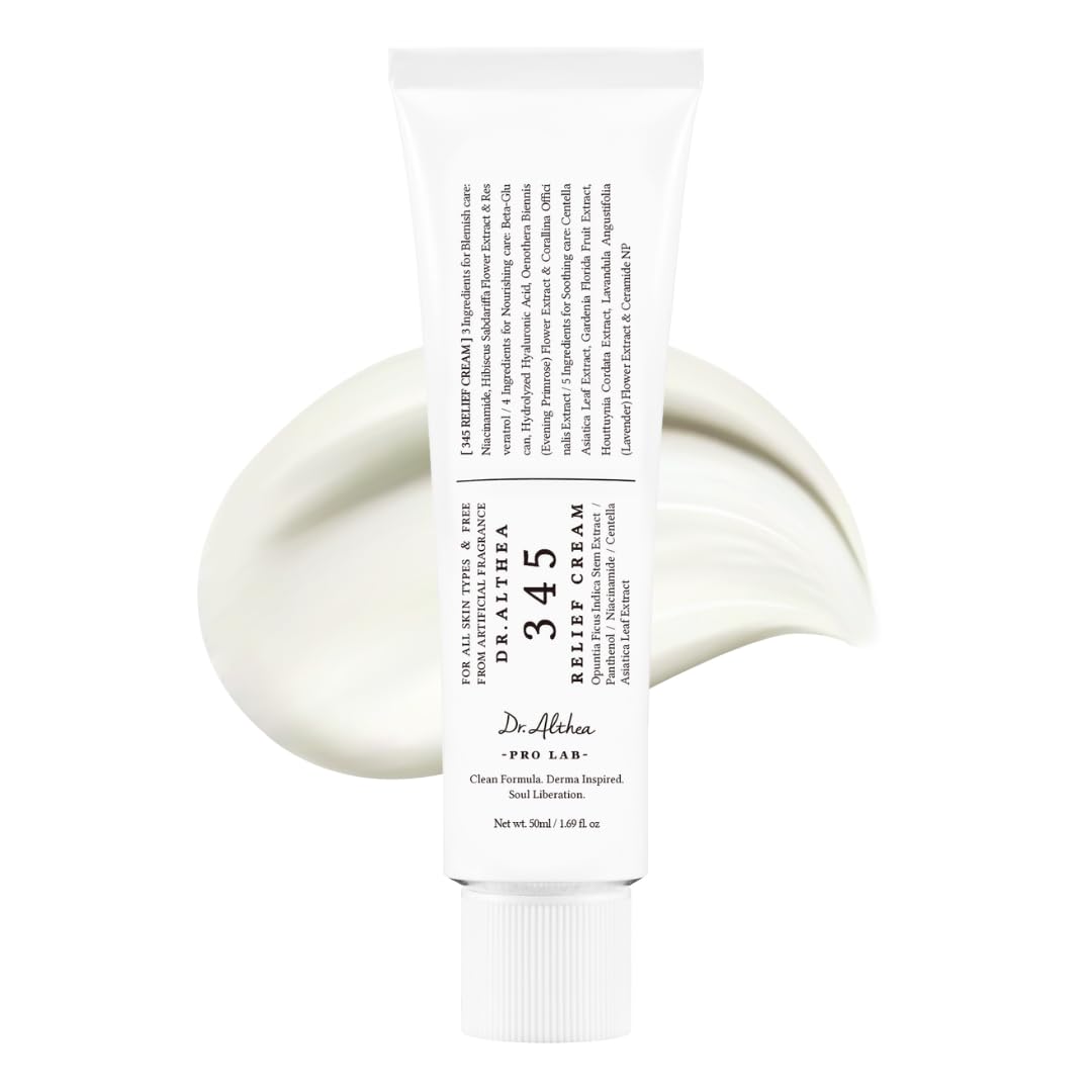 Dr.Althea 345 Relief Cream | Daily Face Moisturizer | Blemish Relief Care