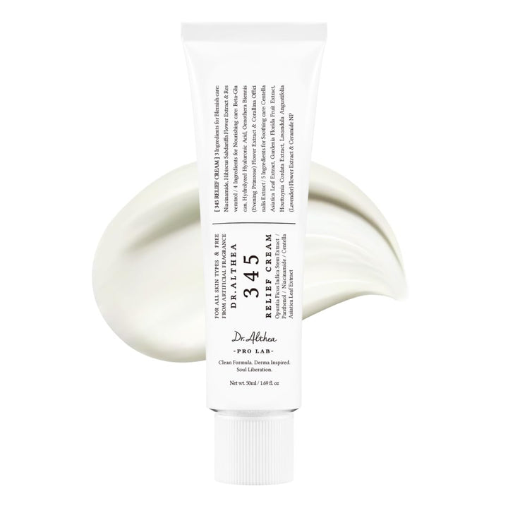 Dr.Althea 345 Relief Cream | Daily Face Moisturizer | Blemish Relief Care