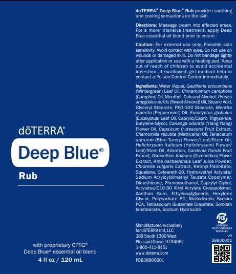 doTERRA Deep Blue Rub – 4 fl oz