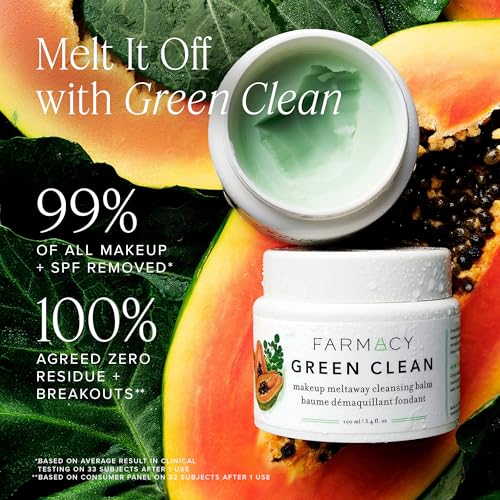Farmacy Green Clean Makeup Remover & Oil Cleanser 100ml