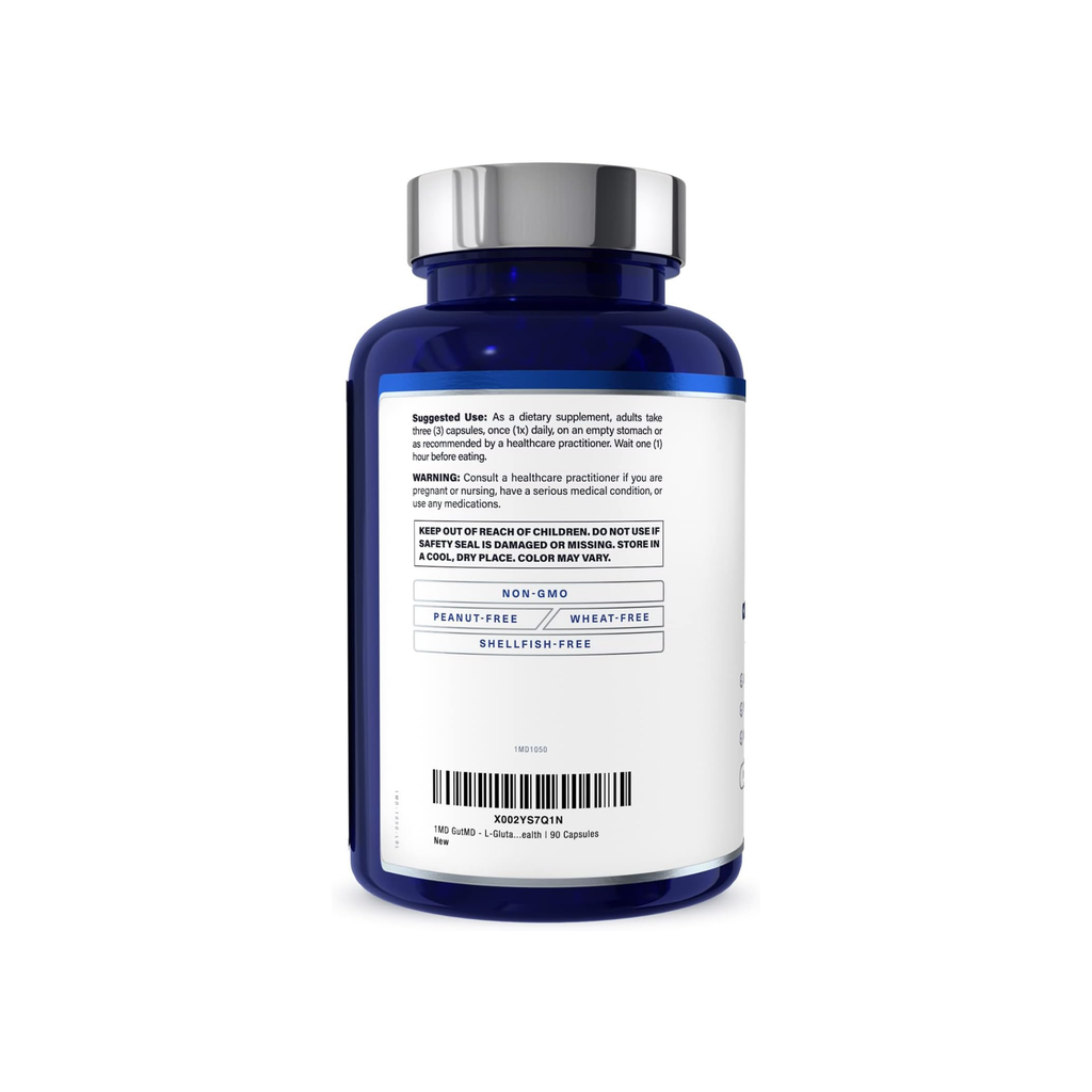 1MD Nutrition GutMD Digestive & Gut Health Support – 90 Capsules