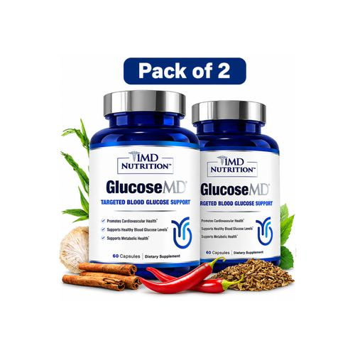 1MD Nutrition GlucoseMD Blood Sugar & Metabolic Support – 60 Capsules