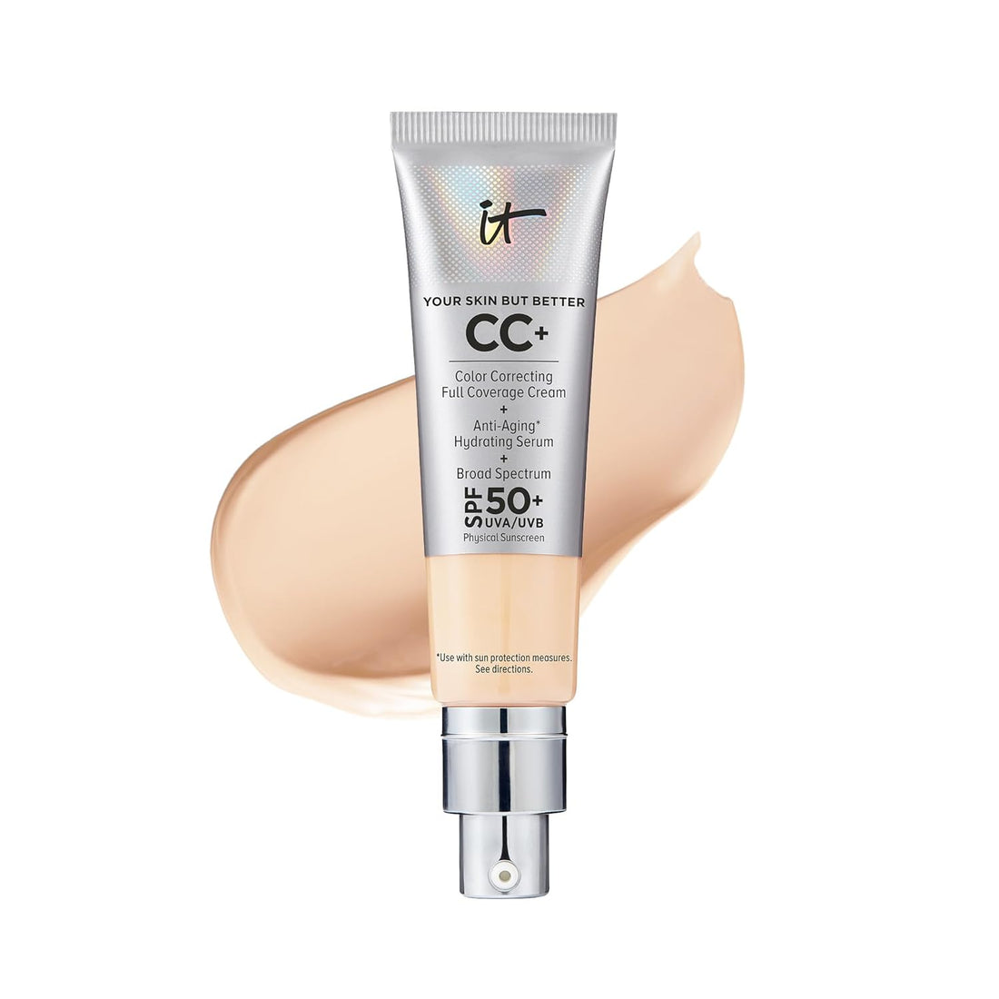 IT Cosmetics CC+ Cream Full-Coverage Foundation with SPF 50+