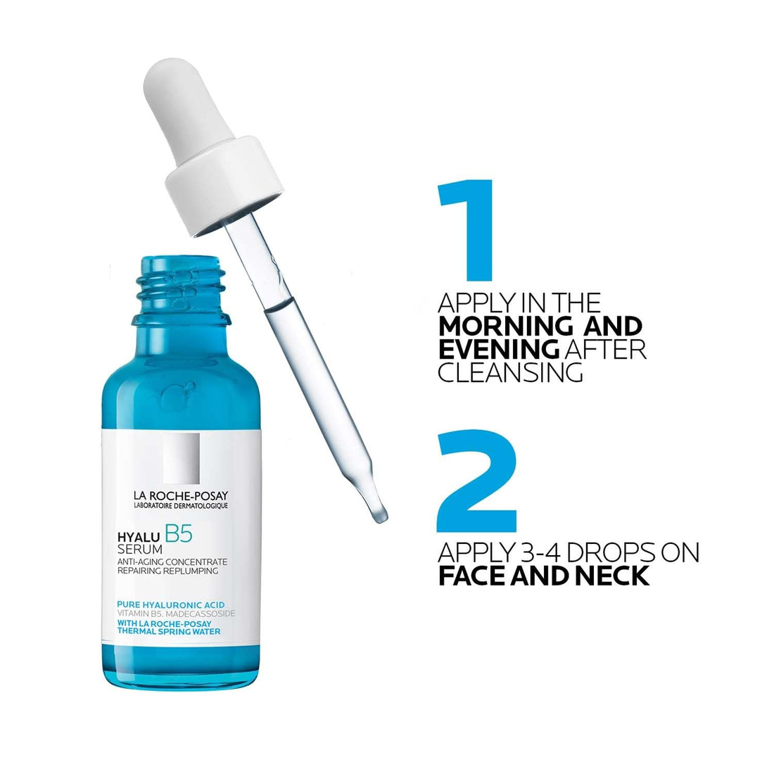 La Roche-Posay Hyalu B5 Pure Hyaluronic Acid Serum for Face