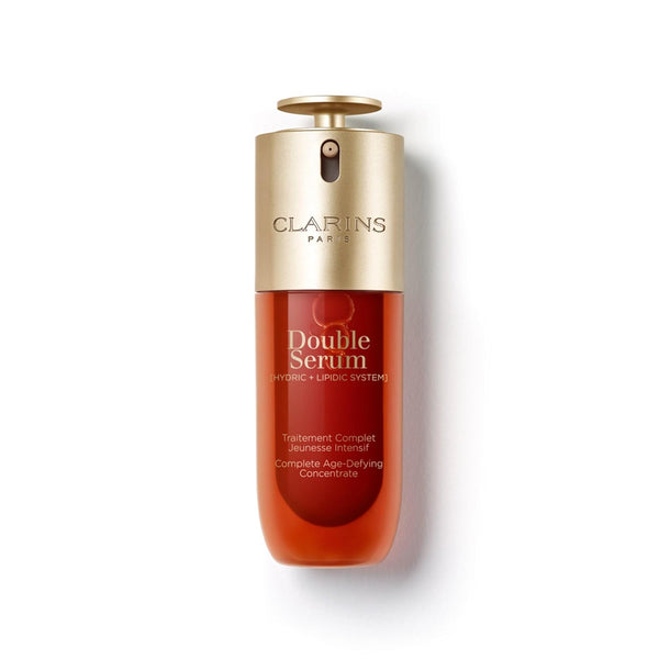 Clarins Double Serum Anti-Aging Face Serum 1.7 fl oz / 50 ml – Firming, Smoothing & Radiance Boost
