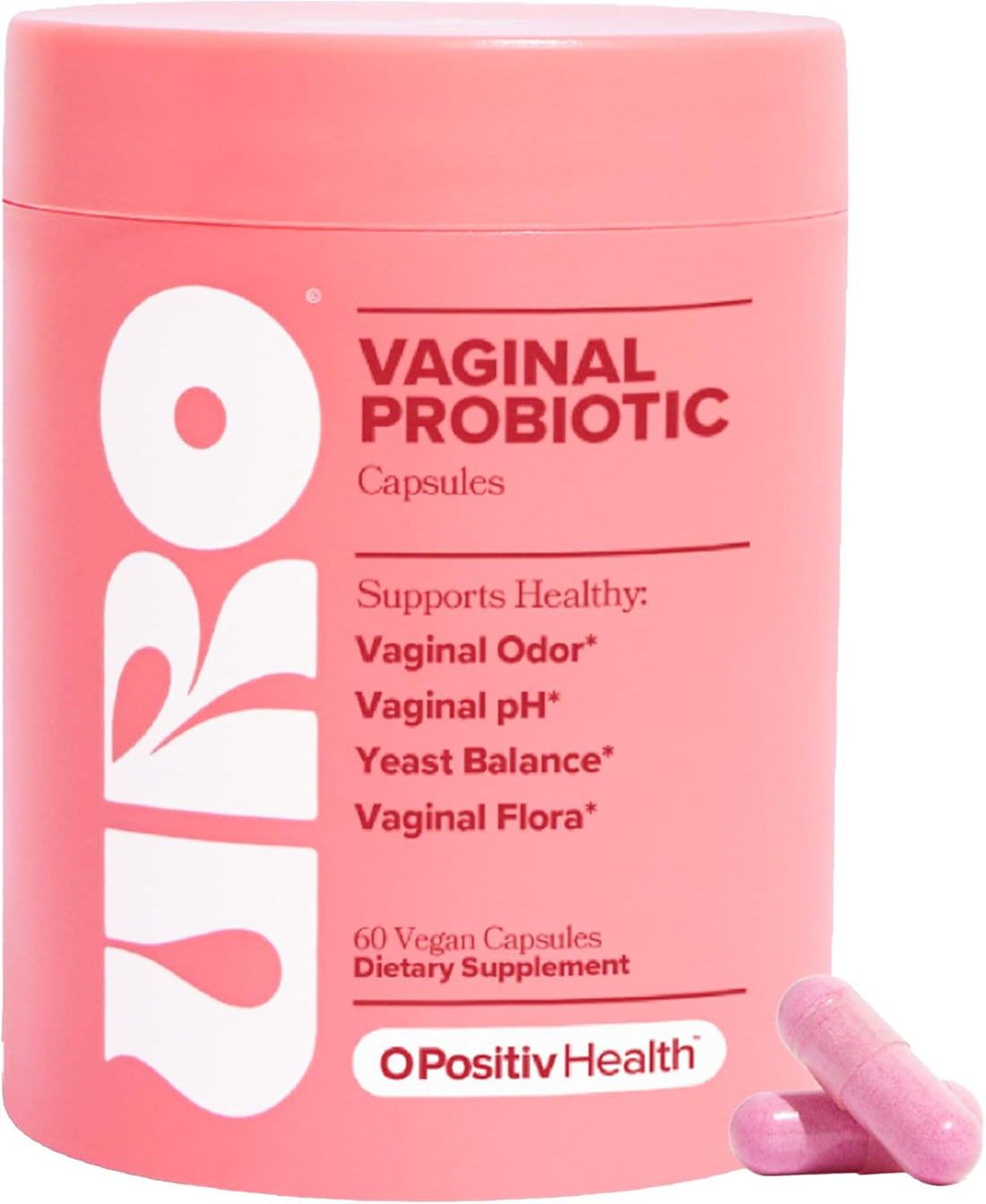 URO Vaginal Probiotics with Prebiotics – For Vaginal & Urinary Health