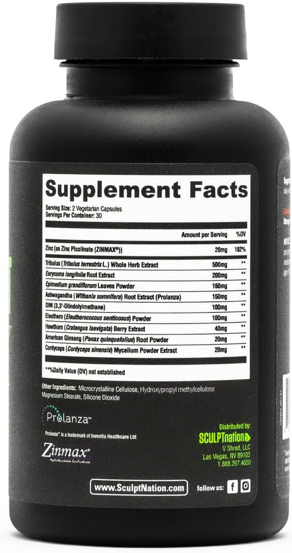 Sculpt Nation Test Boost Max for Men – 60 Capsules