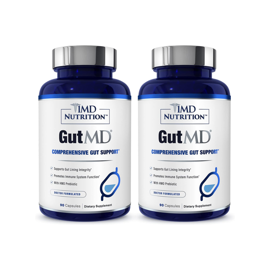 1MD Nutrition GutMD Digestive & Gut Health Support – 90 Capsules