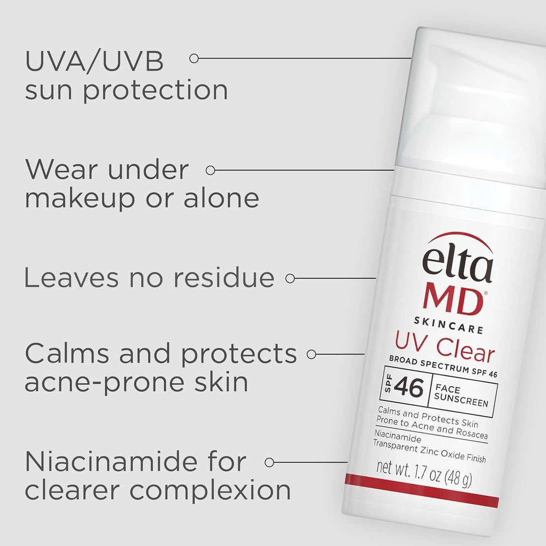 EltaMD UV Clear Broad-Spectrum SPF 46