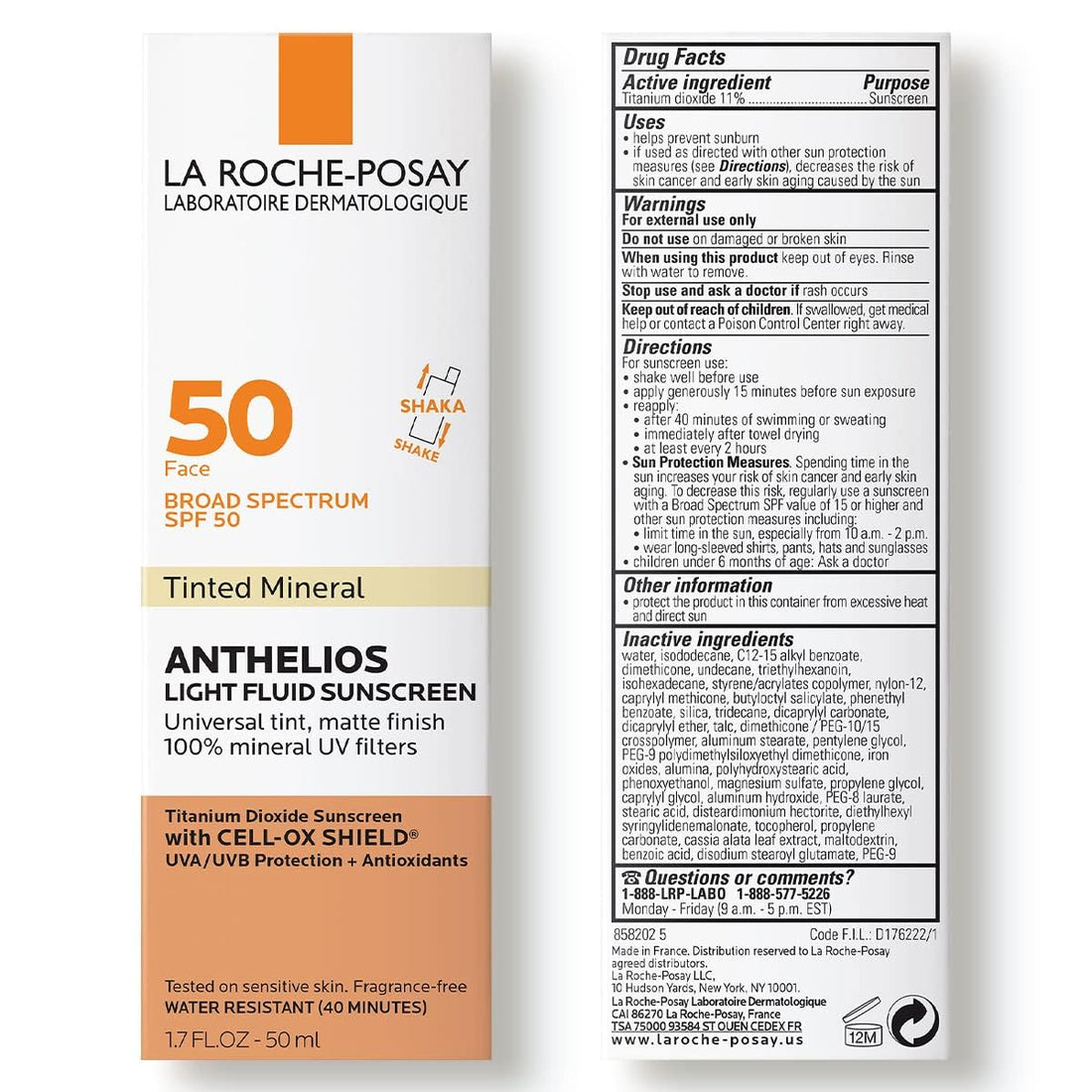 La Roche-Posay Anthelios Tinted Sunscreen SPF 40+