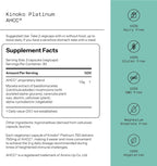 Quality of Life Kinoko Platinum AHCC Supplement – 60 Veggie Capsules