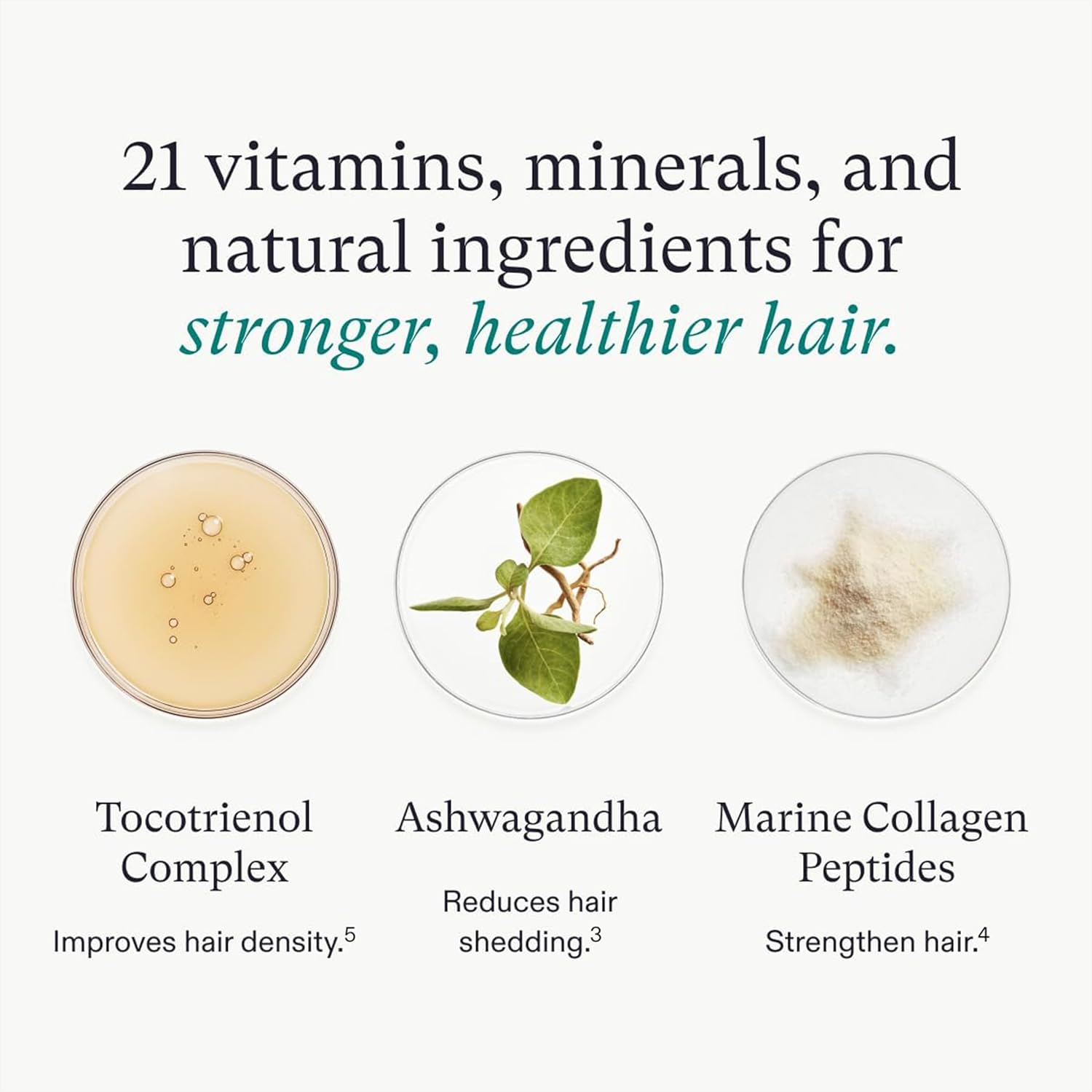 Nutrafol Women’s Hair Growth Supplements – Ages 18-44, 1 Month Supply