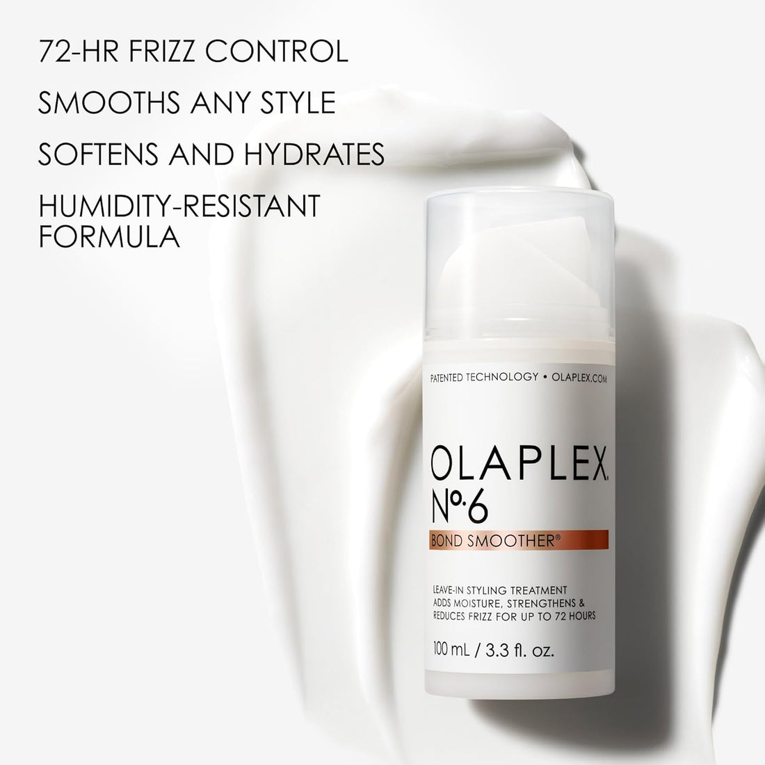 No. 6 Bond Smoother, Leave-In Styling Hair Cream Treatment | Olaplex