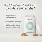 Nutrafol Women’s Balance Hair Growth Supplements – Ages 45+, 1 Month Supply