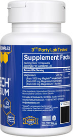 MagTech Magnesium Complex for Women & Men – 90 Capsules