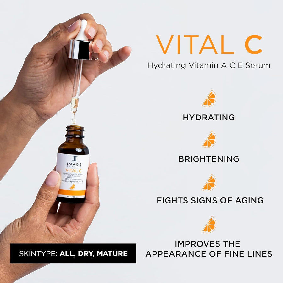 IMAGE Skincare VITAL C Hydrating Vitamin A C E Serum 1 oz