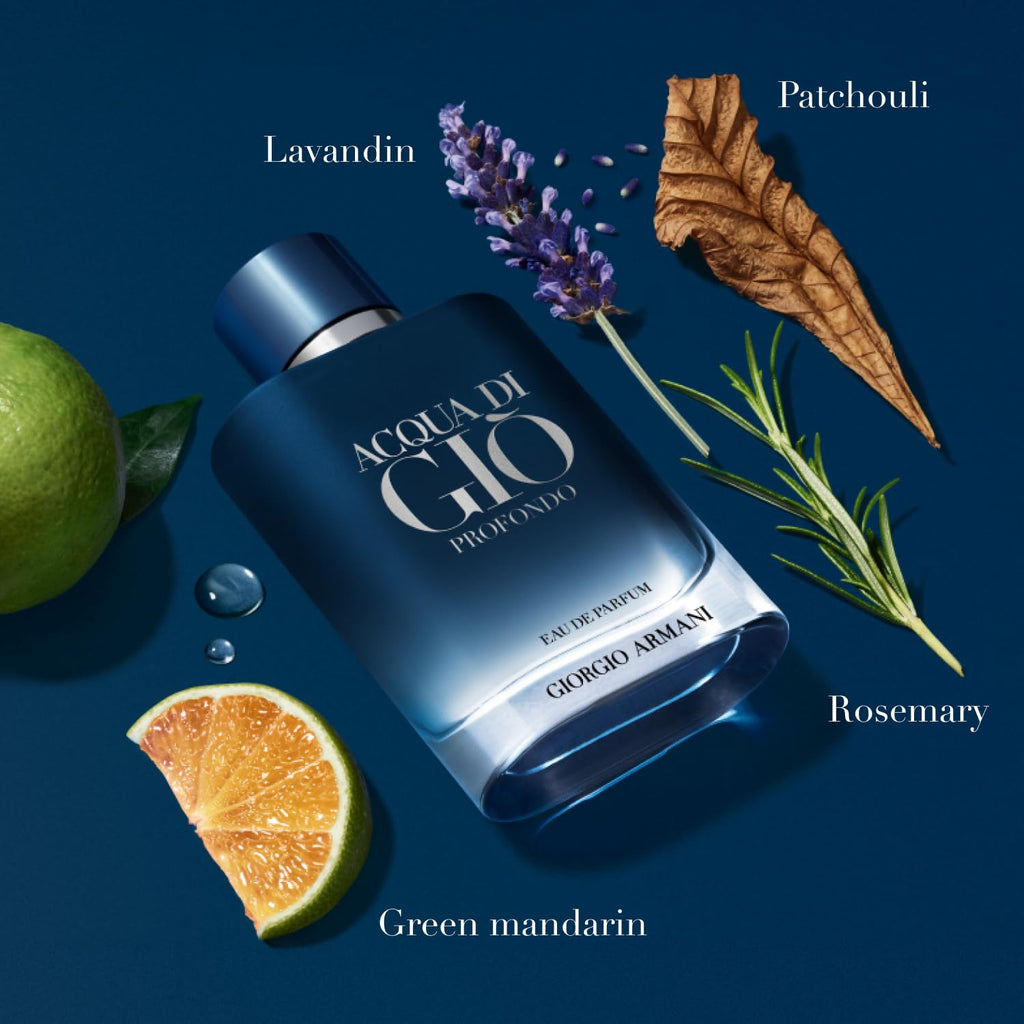 Armani Beauty Acqua di Giò Profondo Eau de Parfum – Men’s Cologne