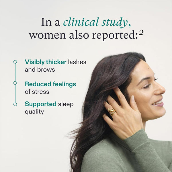Nutrafol Women’s Hair Growth Supplements – Ages 18-44, 1 Month Supply