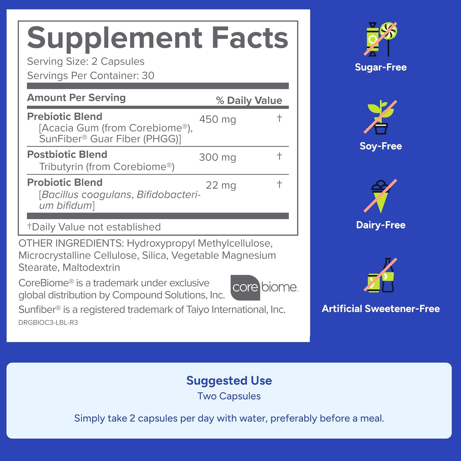 Gundry MD Bio Complete 3 Probiotic Supplement – 30 Day Supply
