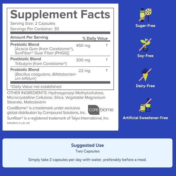 Gundry MD Bio Complete 3 Probiotic Supplement – 30 Day Supply