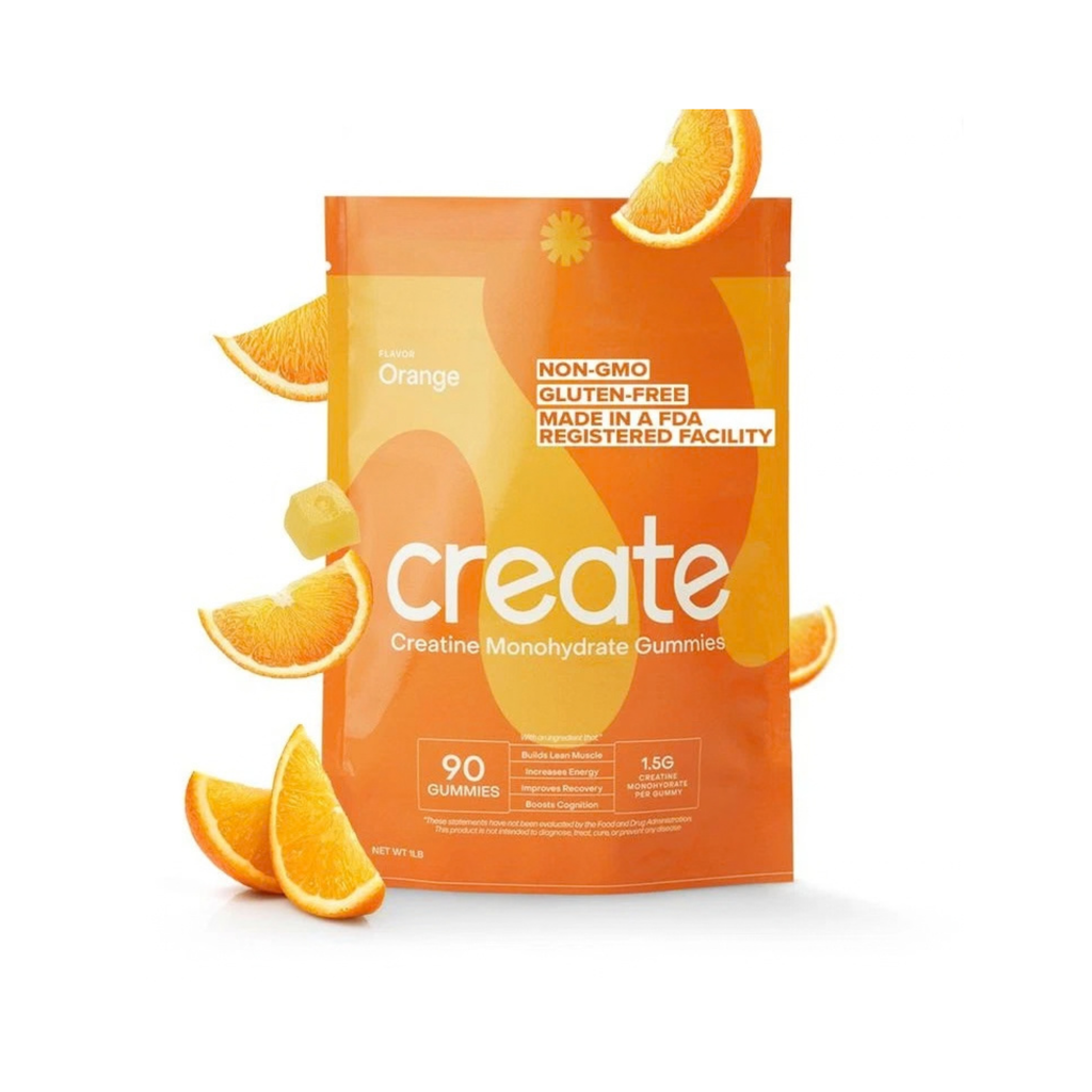 Create Creatine Monohydrate Gummies for Men & Women – 90 Count