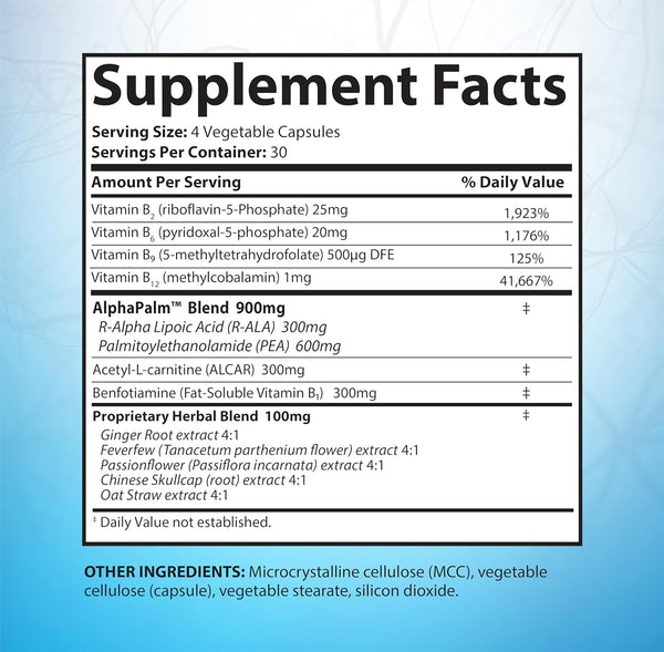 SciatiEase Sciatic Nerve Health Support Supplement – 120 Capsules
