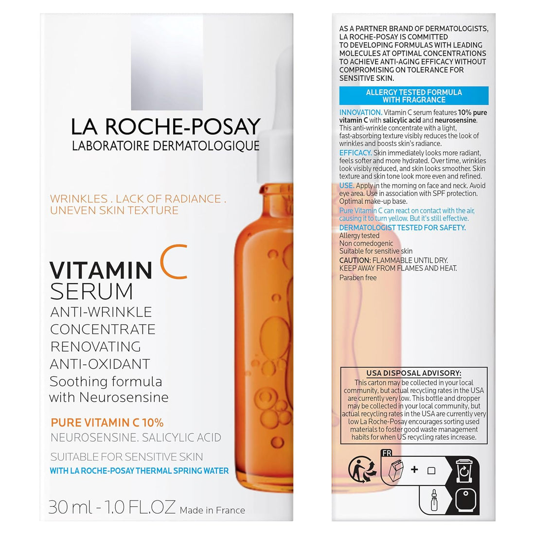 La Roche-Posay Pure 10% Vitamin C Serum For Face