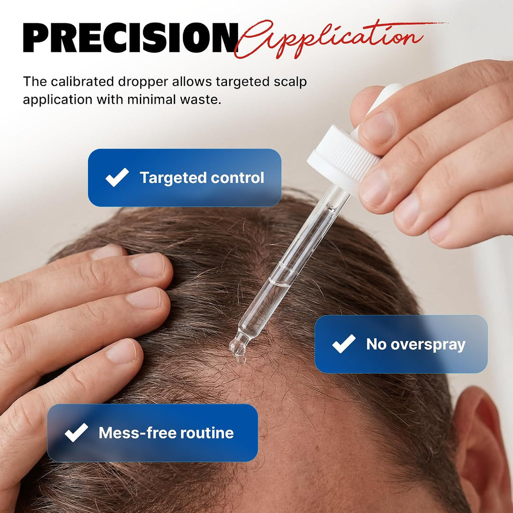 Kirkland Signature Minoxidil 5% Extra Strength Hair Regrowth Treatment for Men – 6-Month Supply