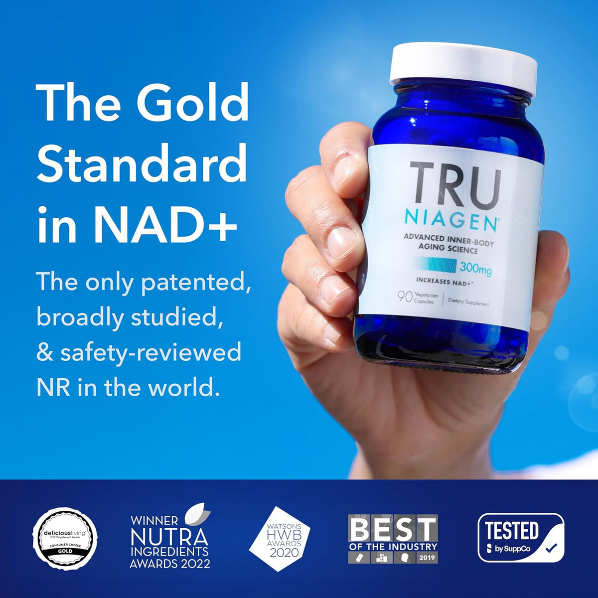 TRU NIAGEN NAD Supplement 300mg – 90 Servings - additional image 6