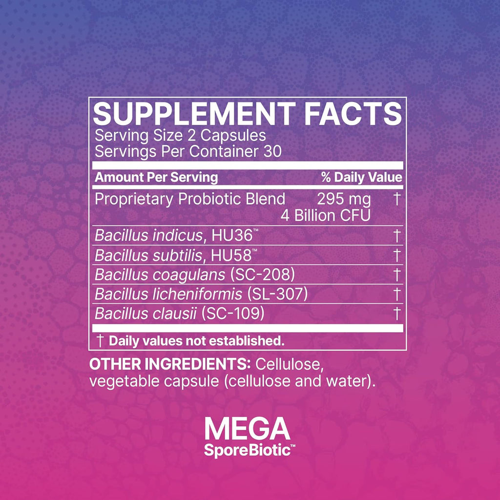 Microbiome Labs MegaSporeBiotic Probiotic Supplement