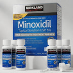 Kirkland Signature Minoxidil 5% Extra Strength Hair Regrowth Treatment for Men – 6-Month Supply