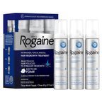 Men's Rogaine 5% Minoxidil Foam for Hair Loss and Hair Regrowth (3-Month Supply)