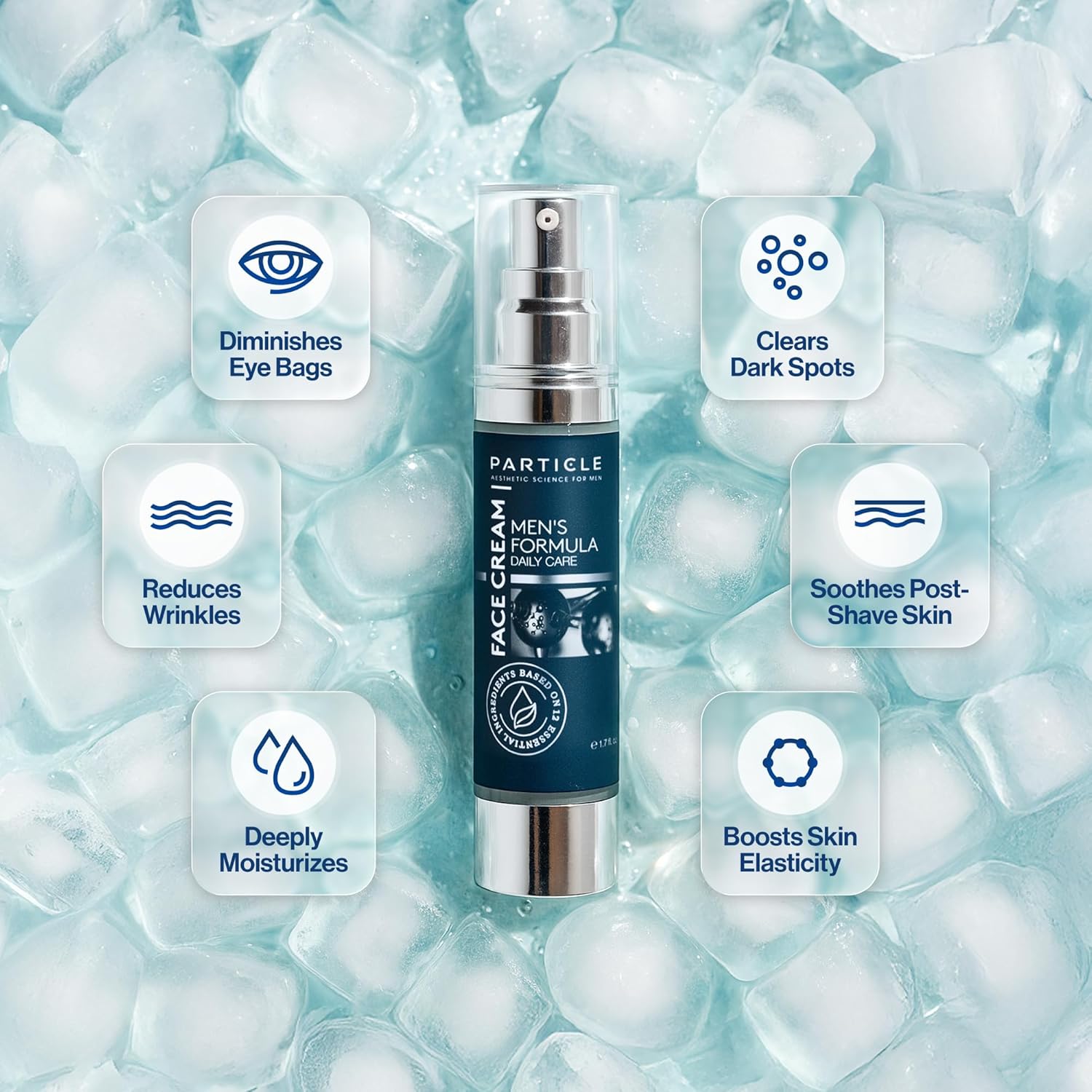Particle 6-in-1 Face Cream for Men – 1.7 fl oz