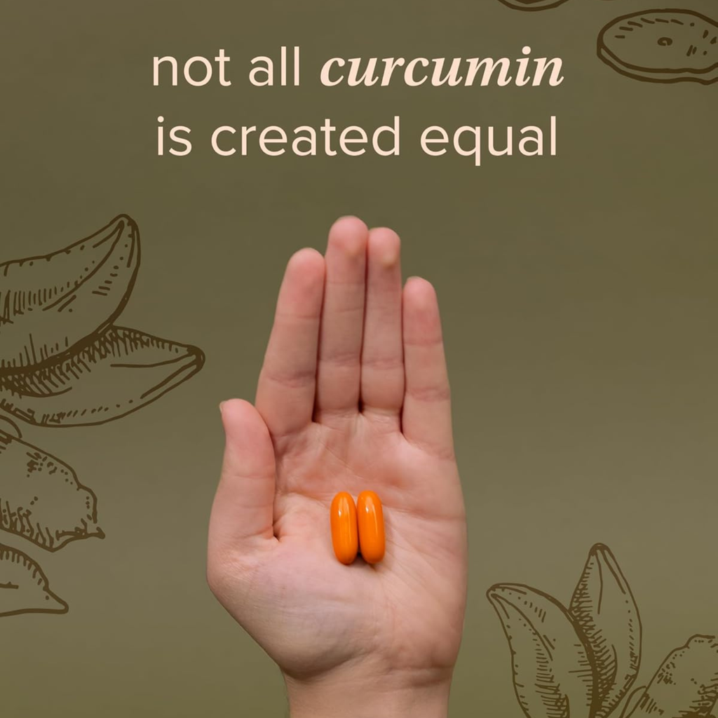 Terry Naturally CuraMed 750 mg Turmeric Curcumin Supplement – 120 Softgels