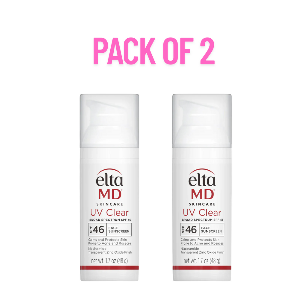 EltaMD UV Clear Face Sunscreen SPF 46, Oil-Free Sunscreen with Zinc Oxide, Dermatologist Recommended