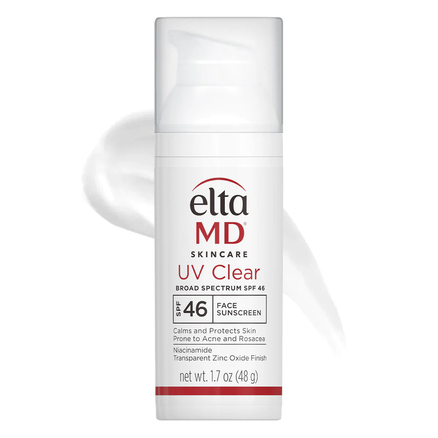 EltaMD UV Clear Face Sunscreen SPF 46, Oil-Free Sunscreen with Zinc Oxide, Dermatologist Recommended